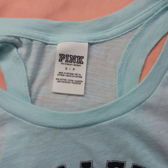 ⭐️ PINK Racerback Tank Top/Size Small - Picture 3 of 7
